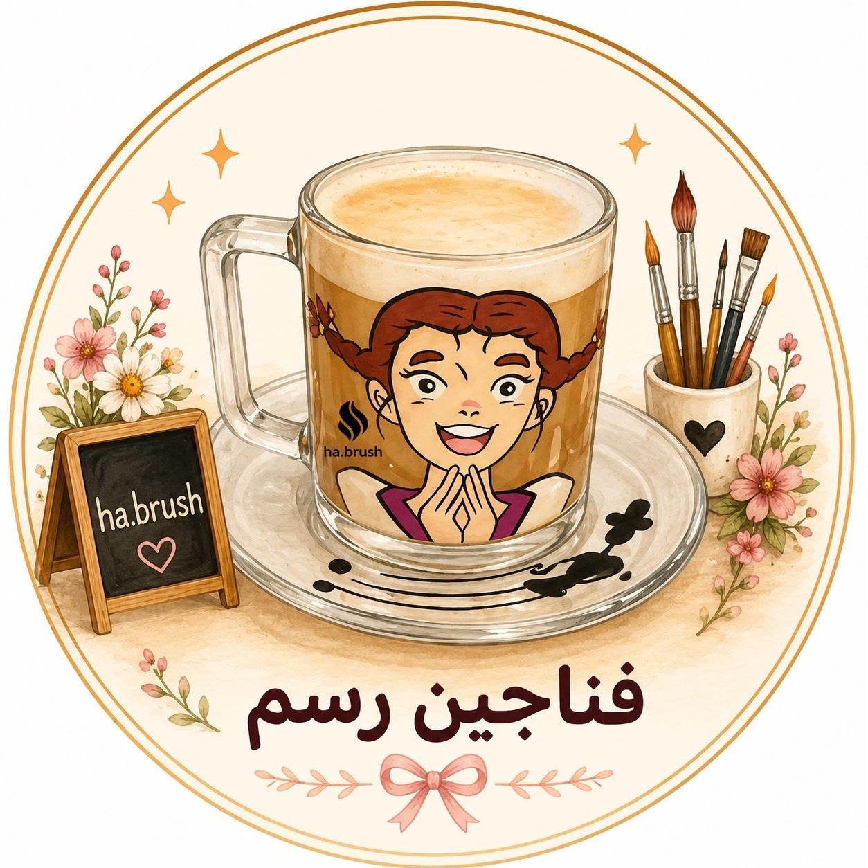 فناجين رسم