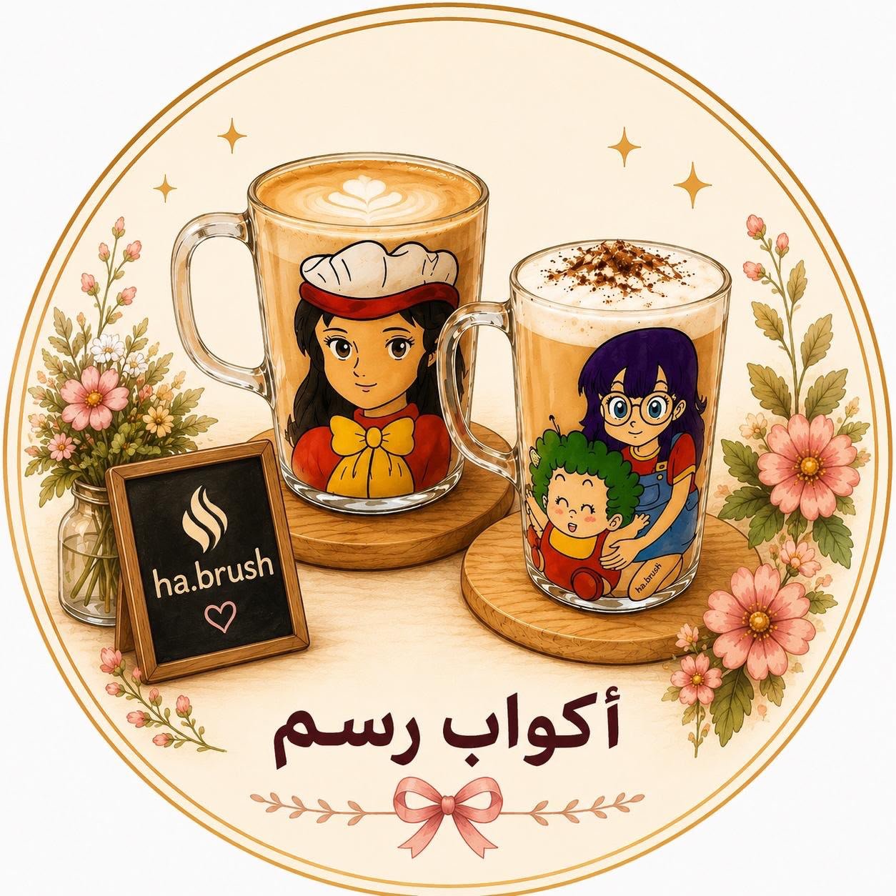 أكواب رسم